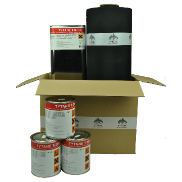 EPDM dakpakket Basic met EPDM van 1mm dik