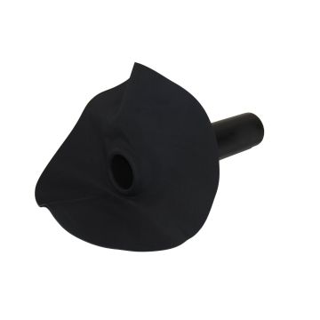 EPDM hemelwaterafvoer 160mm 90 graden uitloop