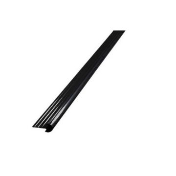 Daktrim met kraal zwart 26mm breed - 1650mm lang
