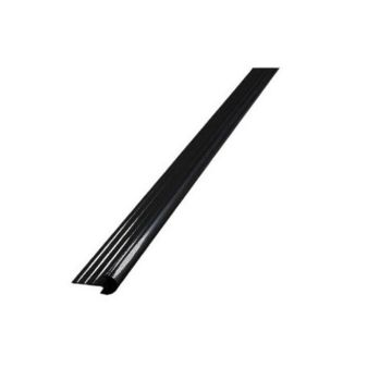 Daktrim met kraal zwart 26mm breed - 1650mm lang