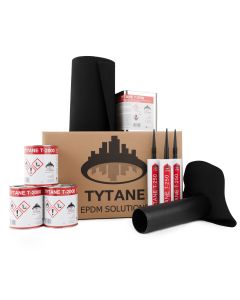 EPDM dakpakket XL met EPDM van 1,3mm dik