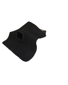 EPDM hemelwaterafvoer 60mm x 100mm 90 graden uitloop