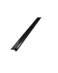 Daktrim met kraal zwart 26mm breed - 1650mm lang