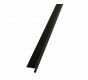 Universele zwarte daktrim 45mm breed - 1650mm lang