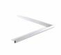 Daktrim buitenhoek met kraal 26mm breed - 500 x 500mm lang